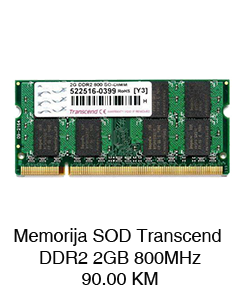 Mem SOD DDR2 2GB Transcend